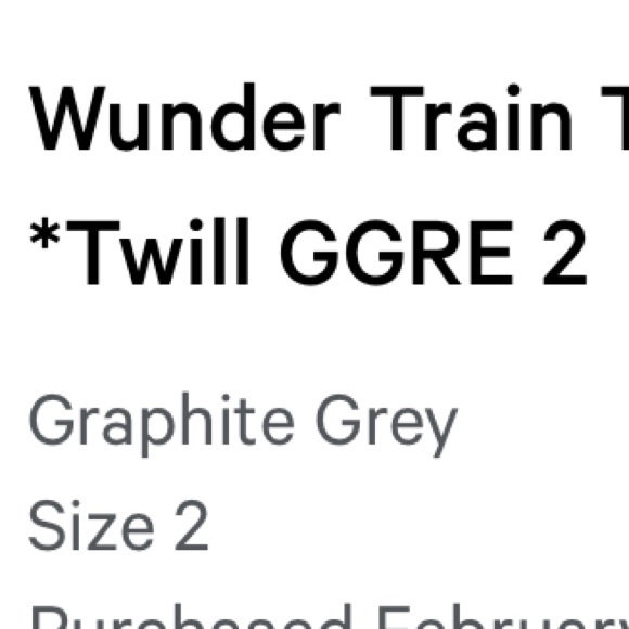 Lululemon Wunder Train Track Jacket *Twill
Graphite Grey - Picture 12 of 12